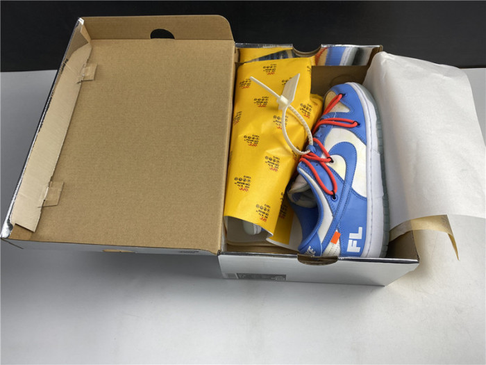 o-w x nike dunk low ct0856 403