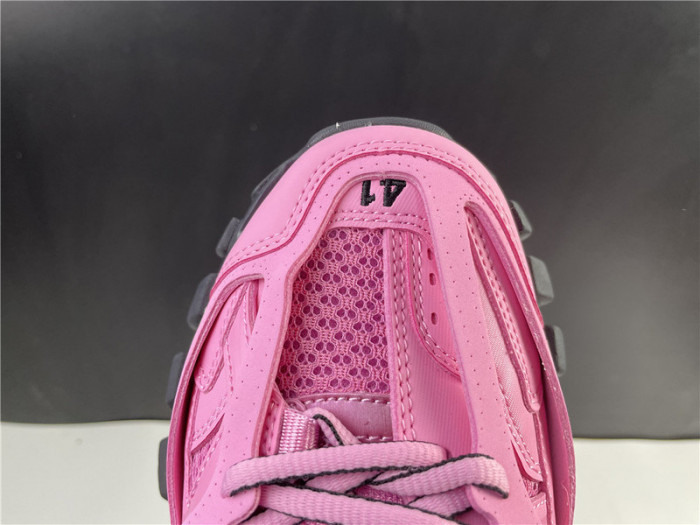 Ba*len*cia*ga track trainer pink black 542023w1gb85542