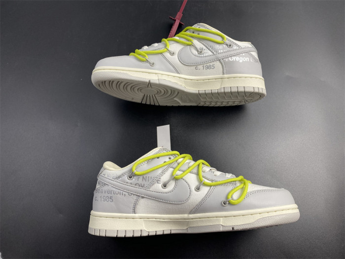 nike dunk low o-w lot 8 dm1602 106