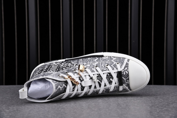 D*or b23 oblique high top sneaker