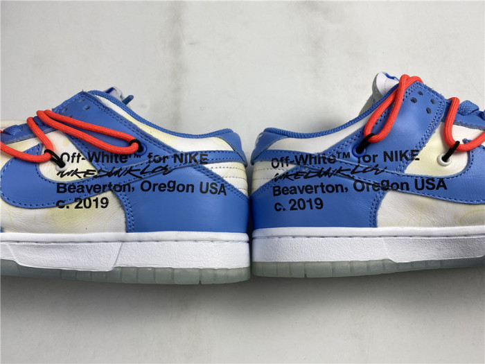 o-w x nike dunk low ct0856 403