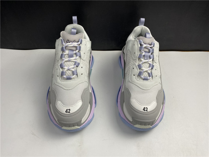 Ba*len*cia*ga sneaker triple.s.gomma gray purple and pink 536737 w2fw1 1977