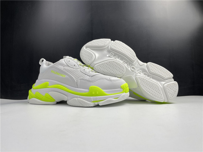 Ba*len*cia*ga sneaker triple.s.gomma silver white 536737 w0901 9088