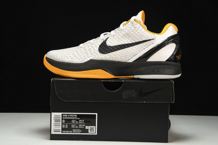 kobe 6 protro playoff pack white del sol cw2190-100