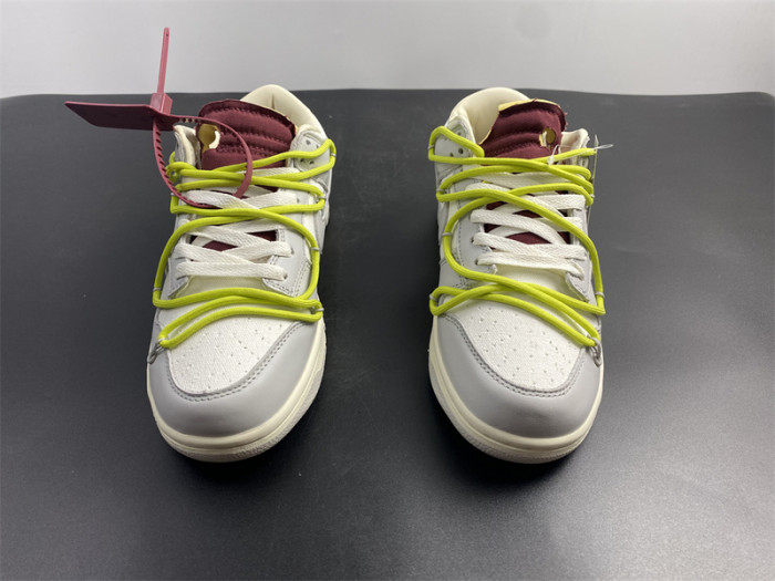 nike dunk low o-w lot 8 dm1602 106