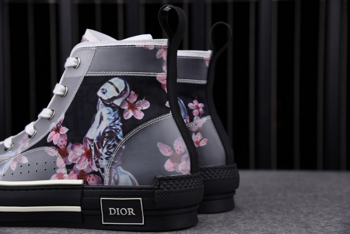 D*or b23 oblique high top sneaker