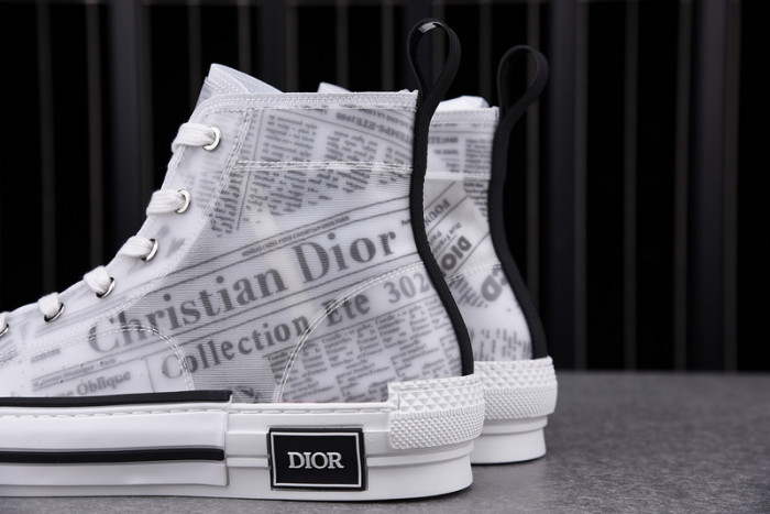 D*or b23 oblique high top sneaker