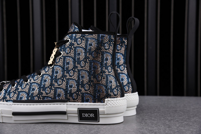 D*or b23 oblique high top sneaker