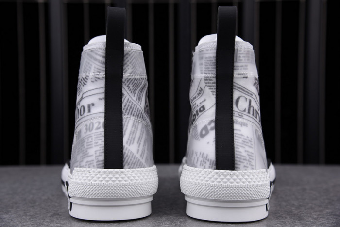 D*or b23 oblique high top sneaker