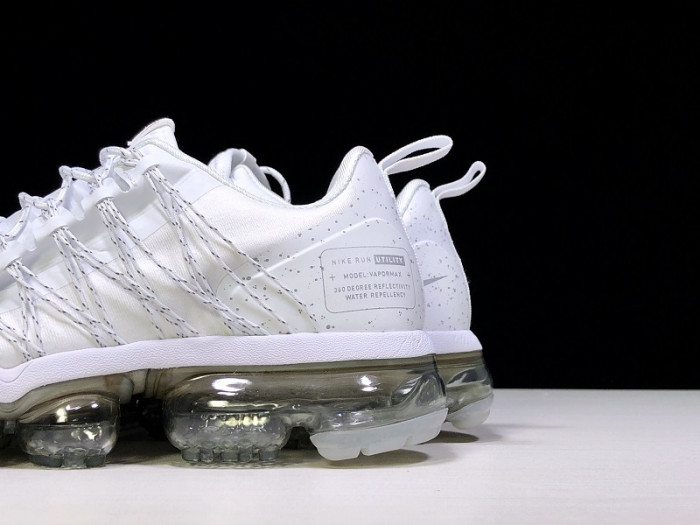 air vapormax run utility white reflect silver (w) aq8811-100
