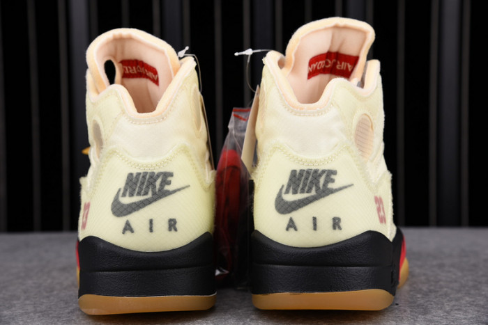 air jordan 5 retro o-w sail dh8565-100