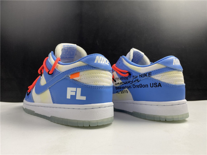 o-w x nike dunk low ct0856 403