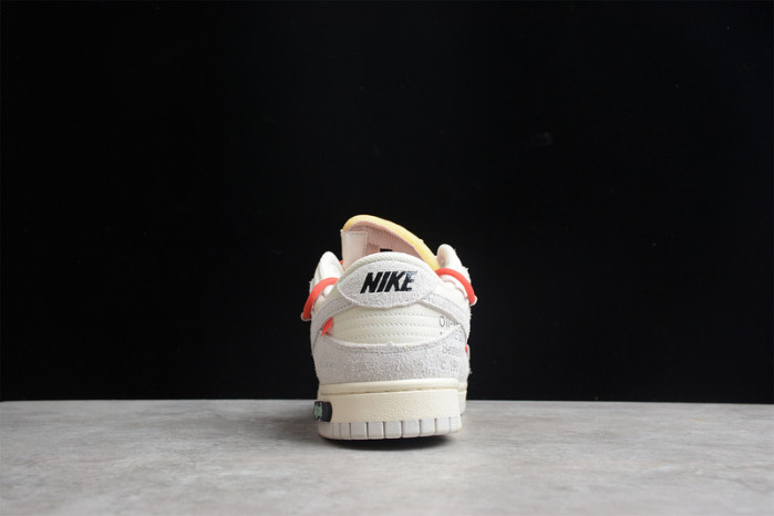 nike dunk low o-w lot 33 dj0950-118