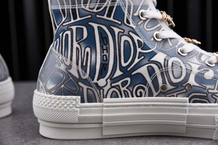 D*or b23 oblique high top sneaker