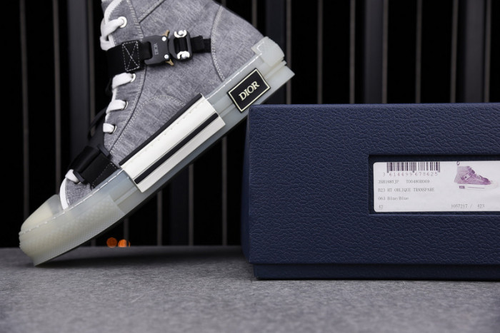 D*or b23 oblique high top sneaker