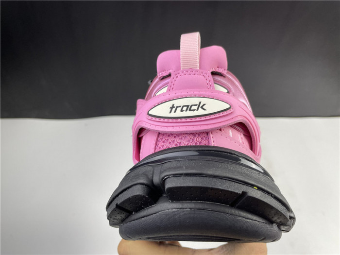 Ba*len*cia*ga track trainer pink black 542023w1gb85542