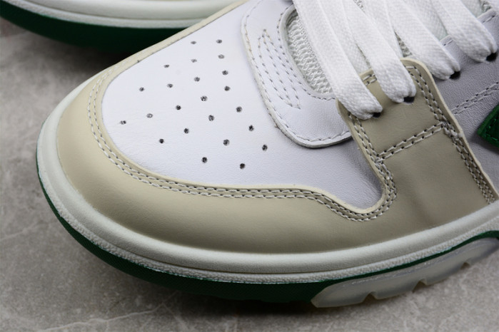 o-w out of office low-top leather sneakers