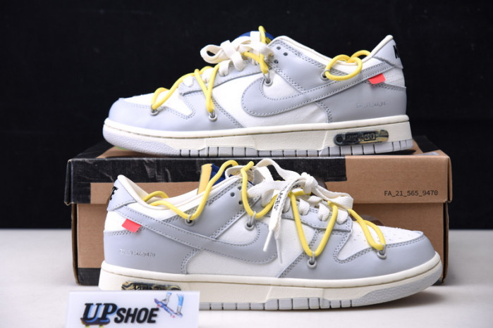 nike dunk low o-w lot 27 dm1602-120