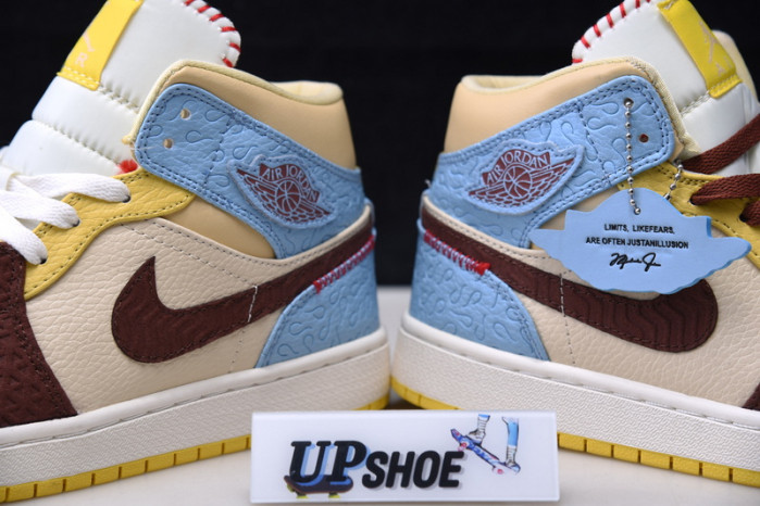 maison chateau rouge x air jordan 1 high mid fearless cu2803-200