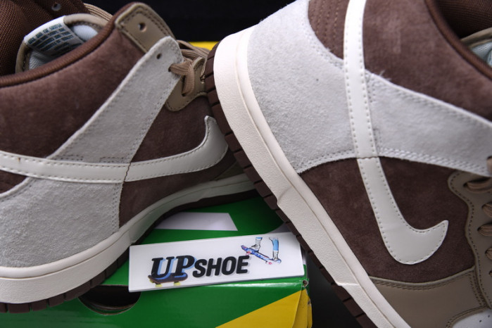 nike dunk high light chocolate dh5348-100