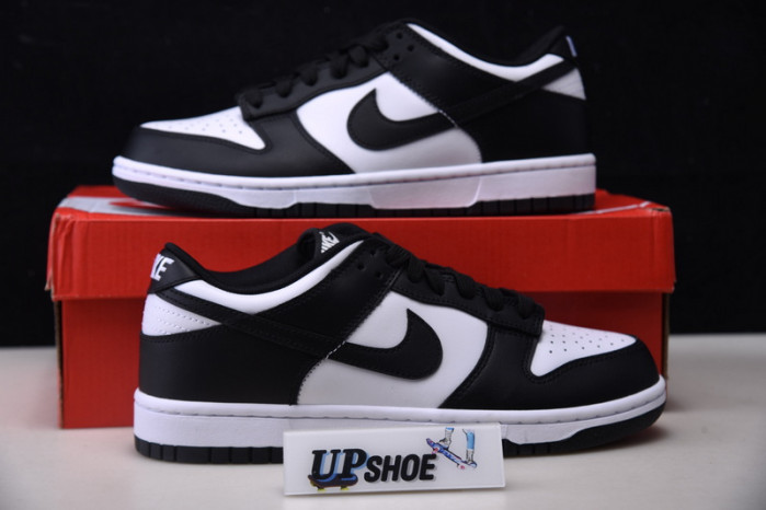 nike dunk low retro white black (2021) dd1391-100