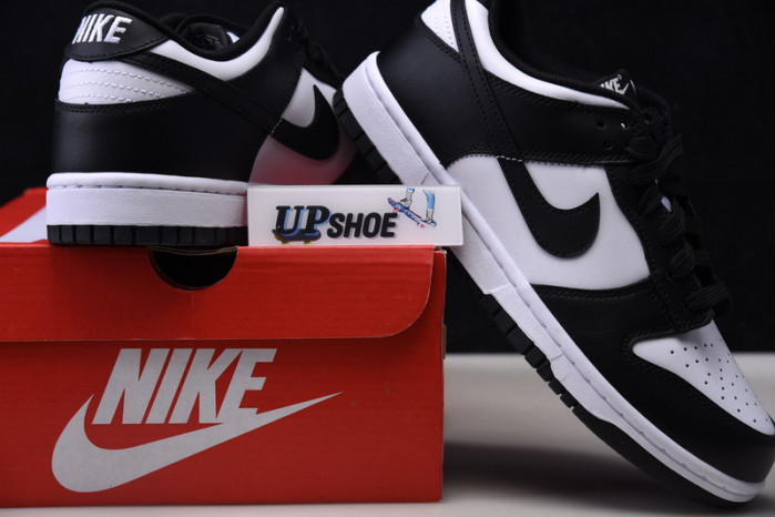 nike dunk low retro white black (2021) dd1391-100