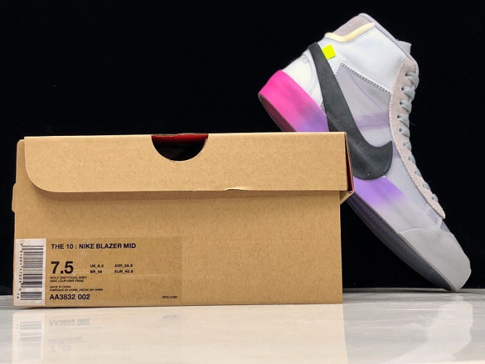 nike blazer mid "o-w serena williams" aa3832 002