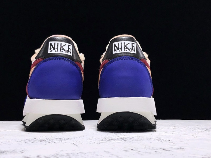 nike ld waffle sacai white blue bv0073-700