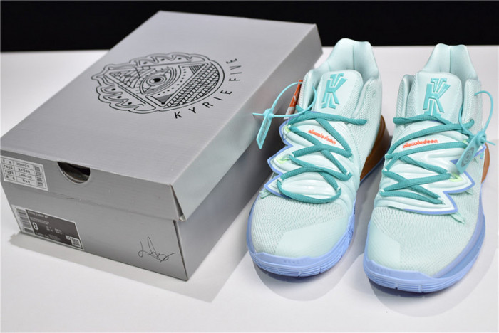 nike kyrie 5 x spongebob squidward (house of hoops special box) cj6951-300