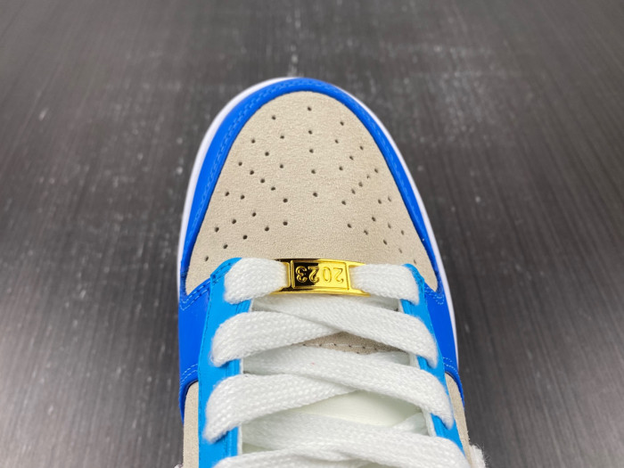 nike dunk low retro prm year of the rabbit blue orange cream fd4203-111
