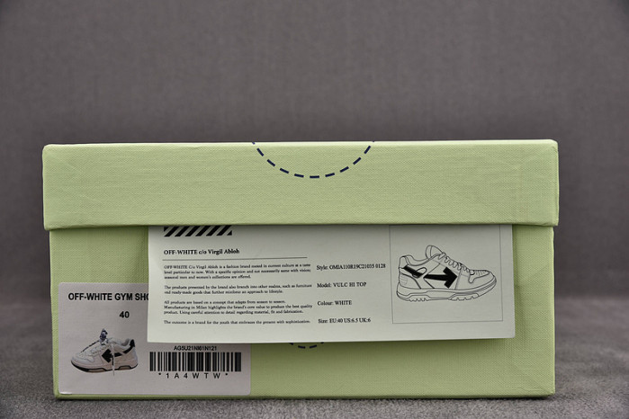out of office low-top leather sneakers
